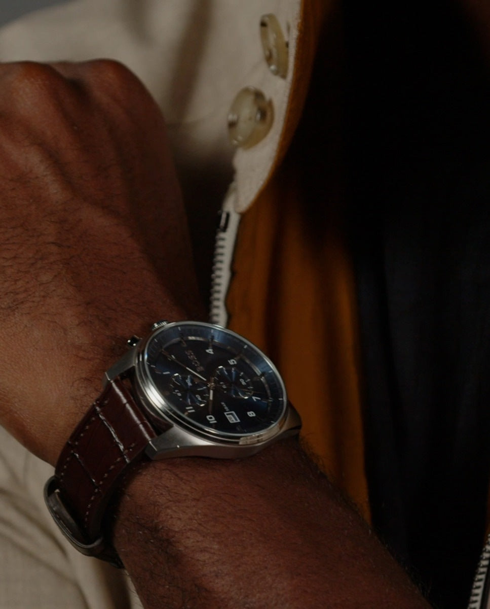 Reloj Hugo Boss Skytraveller Chronograph - Elegancia deportiva y diseño sofisticado