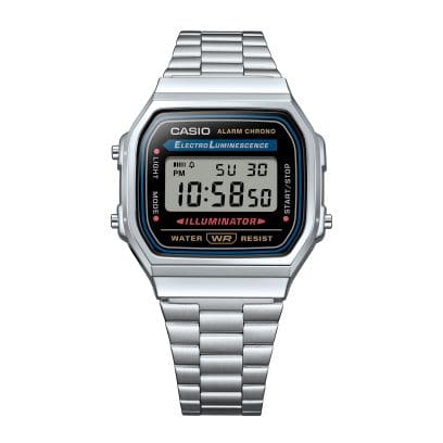 Casio A168WA-1YES - vista frontal