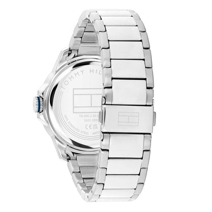 Brazalete tipo armys de acero inoxidable del reloj Tommy Hilfiger