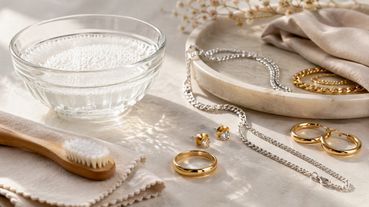 Cómo limpiar joyas de oro y plata en casa sin dañarlas