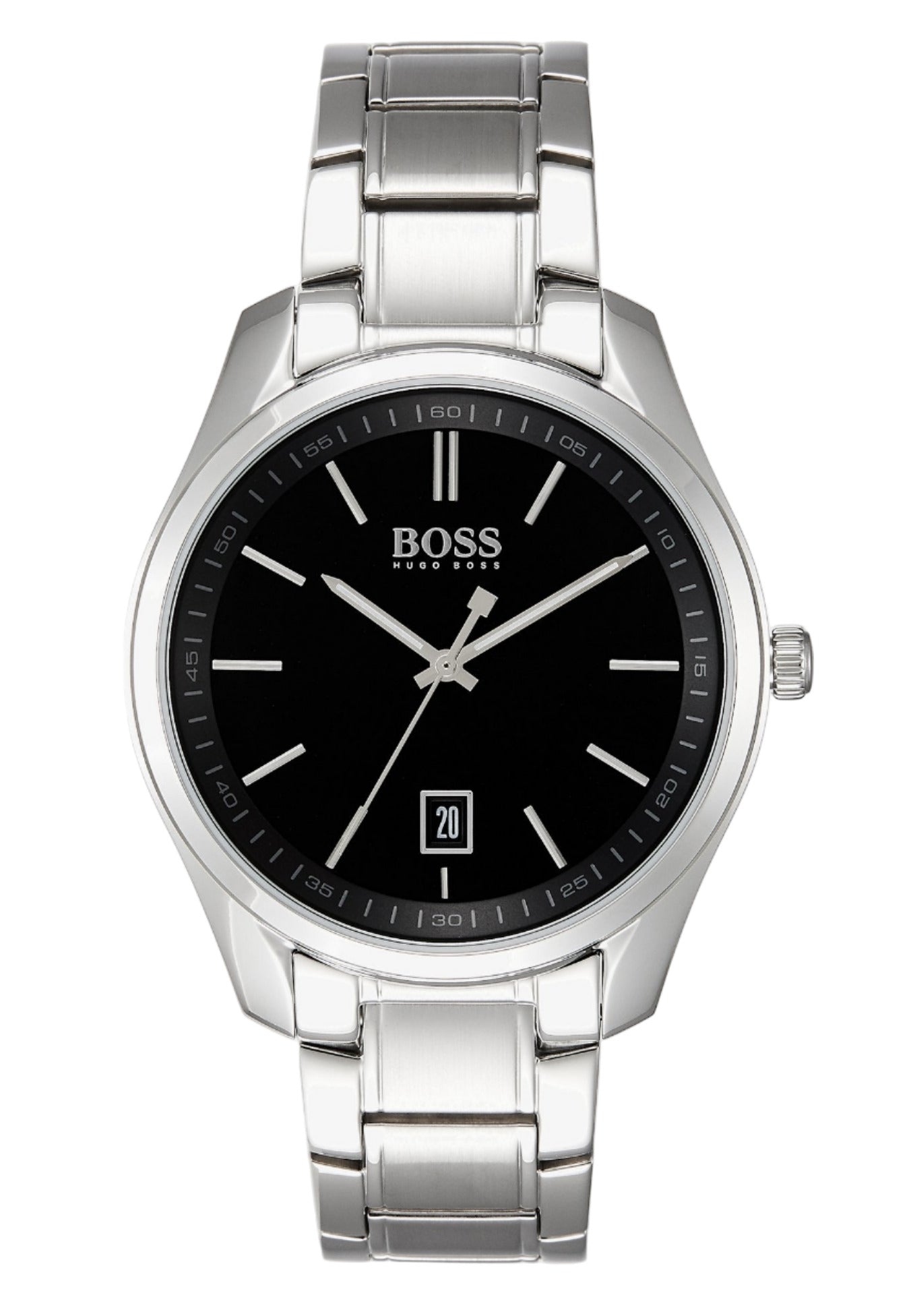 Reloj Hugo Boss Circuit con diseño unicolor y cierre deployante tipo mariposa