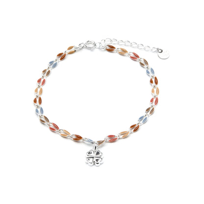 Pulsera de Plata de Ley 925 y Lacado Multicolor acabado rodio - Niryan