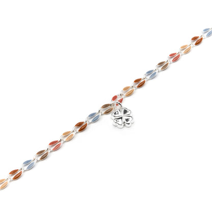 Pulsera de Plata de Ley 925 y Lacado Multicolor acabado rodio - Niryan