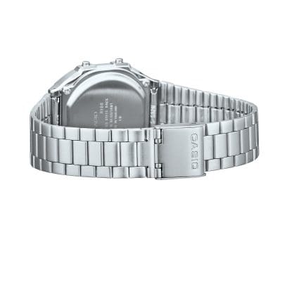 Casio A168WA-1YES - vista posterior