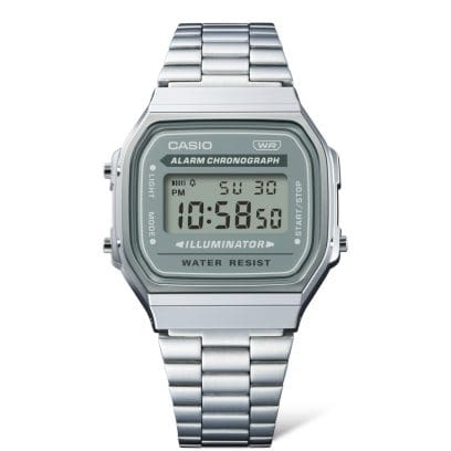 Casio A168WA-3AYES - vista frontal