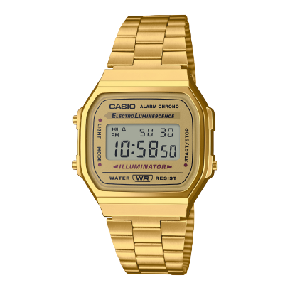 Reloj Casio A168WG-9EF - vista frontal