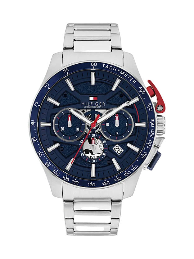 Reloj Tommy Hilfiger Bank Esfera Azul