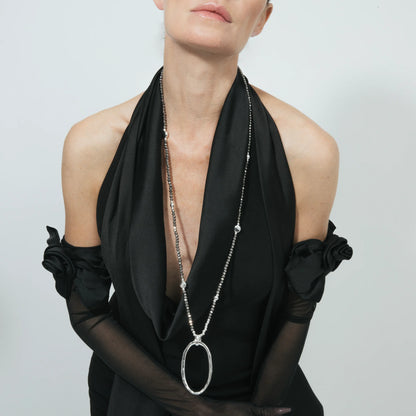 Collar acabado en Plata de Ley 925 - Riela