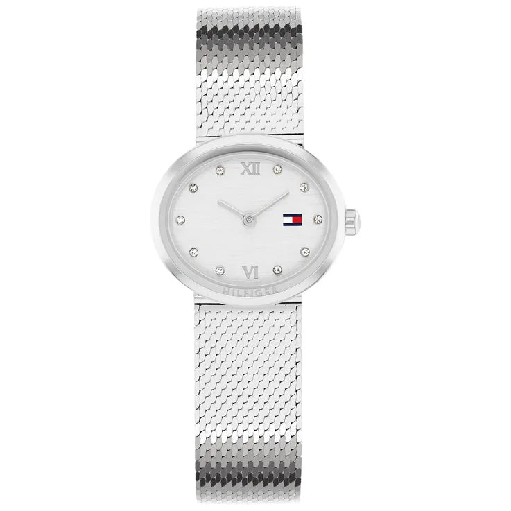 Reloj Tommy Hilfiger para mujer con caja de acero inoxidable de 25 mm