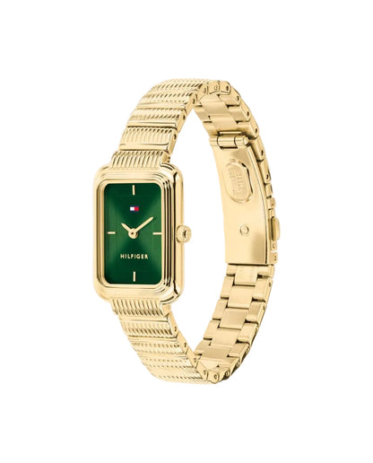 Reloj Tommy Hilfiger Daisy 1782934 dorado y esfera verde, vista de producto 2