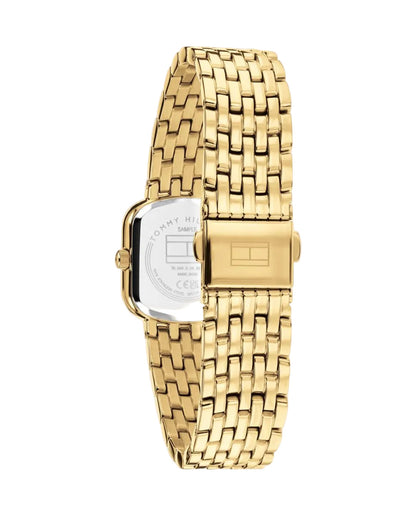 Reloj de mujer Tommy Hilfiger Abby 1782923 dorado con esfera champán y bisel con cristales, vista 3