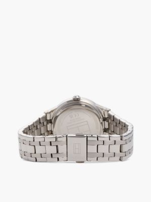 Reloj de mujer Tommy Hilfiger Mackenzie 1782936 de acero con esfera plateada y detalles oro rosa, fotografía 2